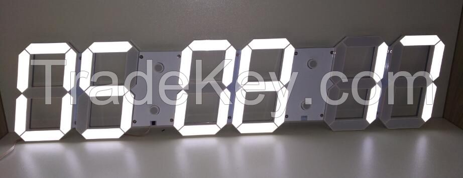 3D Led digital Wall Clock display (Indoor)