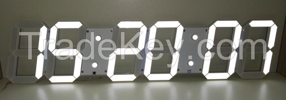 3D Led digital Wall Clock display (Indoor)