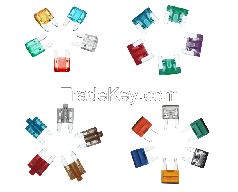 mini/standard/maxi auto blade fuse,glass tube fuse,fuse link 