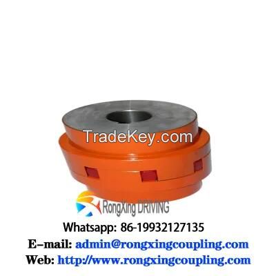 NL Nylon sleeve internal gear coupling NL8 shaft Couplings Rigid Continous sleeve and double engagem