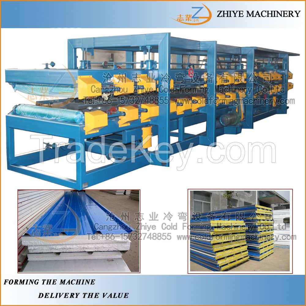 Sandwich Panel Making Machine For Wall Or Roof