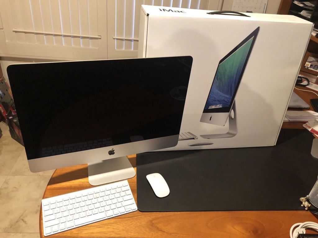 Brand New Apple Imac With Retina 5k Display - 21.5inch Power Supply - Core I5 3ghz - 8gb Ram - 1tb Hdd - Amd Radeon Pro 575 Free Shipping