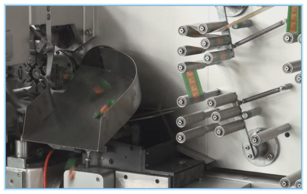 Double Twist Packaging Machine For candy and Chocolate