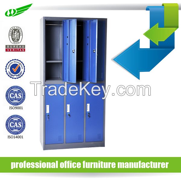  Cupboard Storage 6 door Steel Metal  Locker  