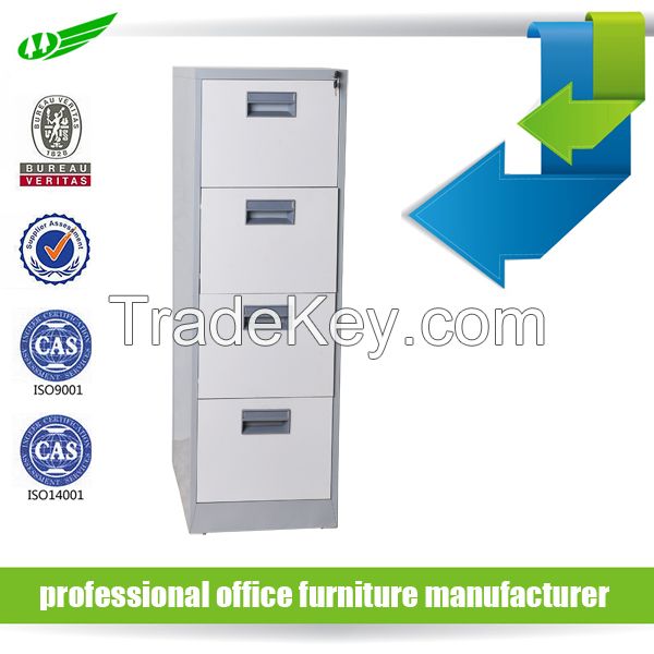  4 drawer steel filing cabinet office furniture
