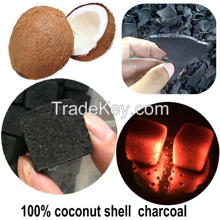coconut shell charcoal for shisha 