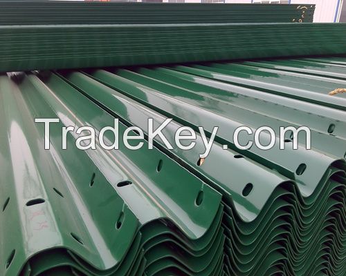 Highway Guardrail Steel W-Beam Guardrail