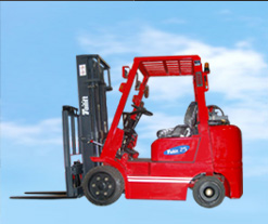 LP cushion tired forklift