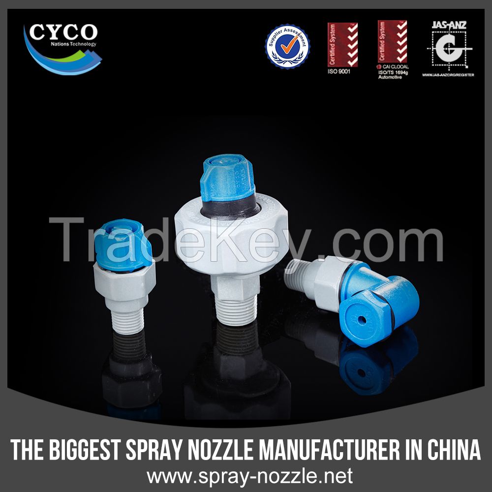 CYCO Factory Direct Hot Sale QJJ Plastic Flant Fan Spray Nozzle