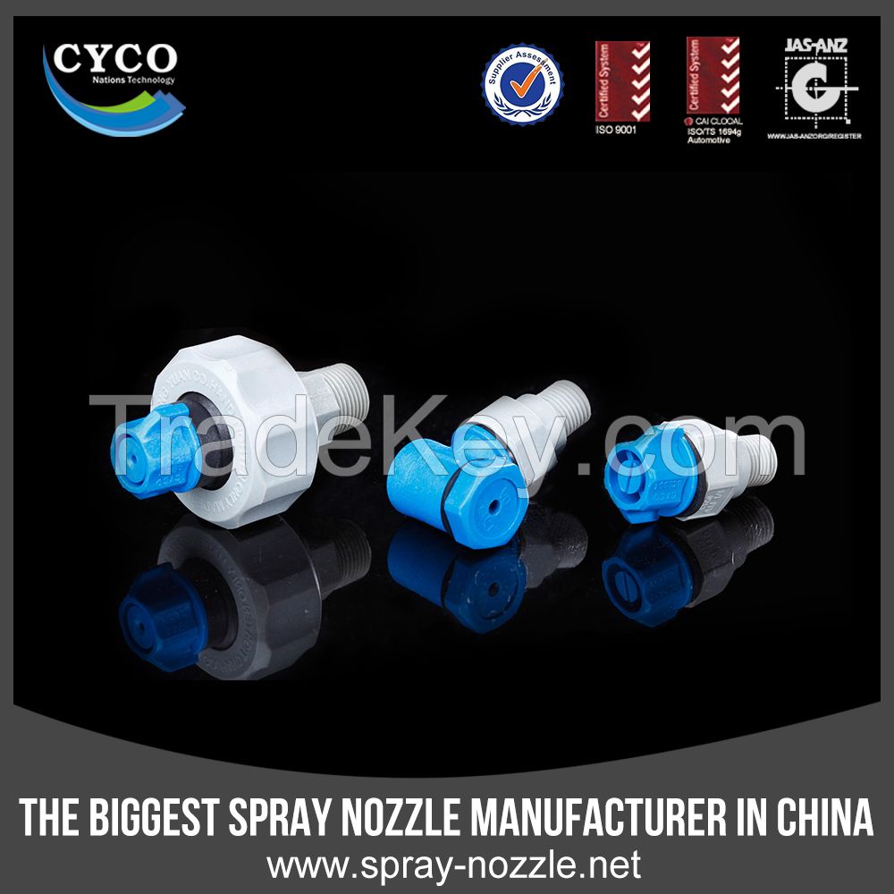 CYCO Factory Direct Hot Sale QJJ Plastic Flant Fan Spray Nozzle