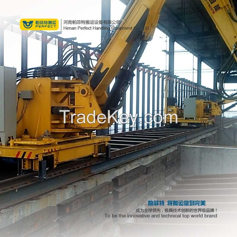 Factory Use Heavy Duty Rail Transport Vehicle Transfer Machine