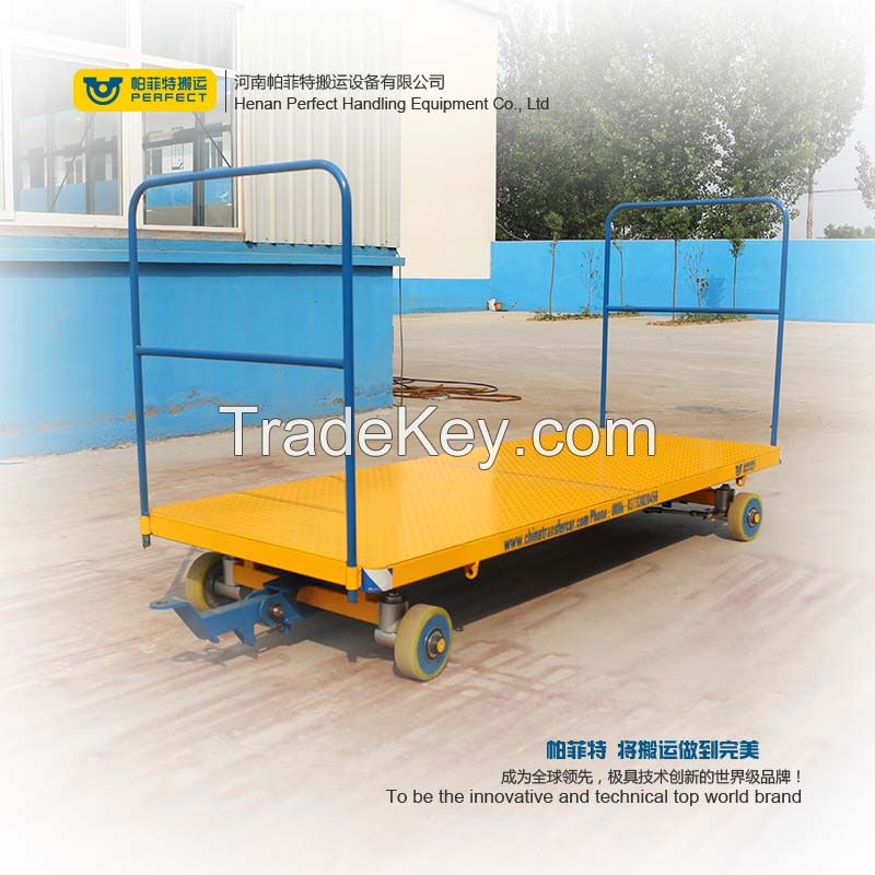 Industry Use Die Transfer Cart Wheel Loader Trailer