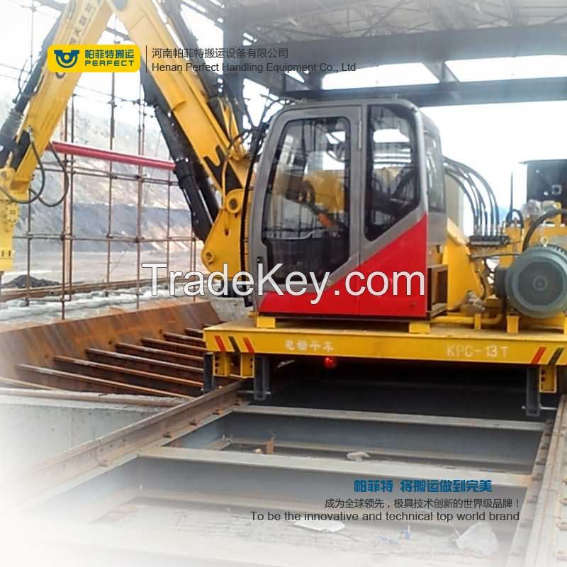 Factory Use Heavy Duty Rail Transport Vehicle Transfer Machine