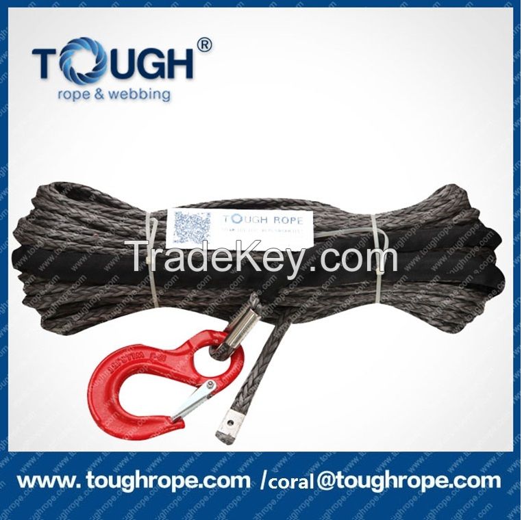 manufacture uhmwpe synthetic ATV/UTV offroad all-terrain vehicle rope