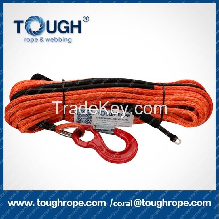 manufacture uhmwpe synthetic ATV/UTV offroad all-terrain vehicle rope