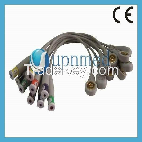 Snap ECG Electrode Adapter Cable