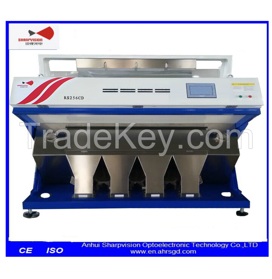 Grain color sorter for rice or grain or beans color sorter machine with low price and high quality