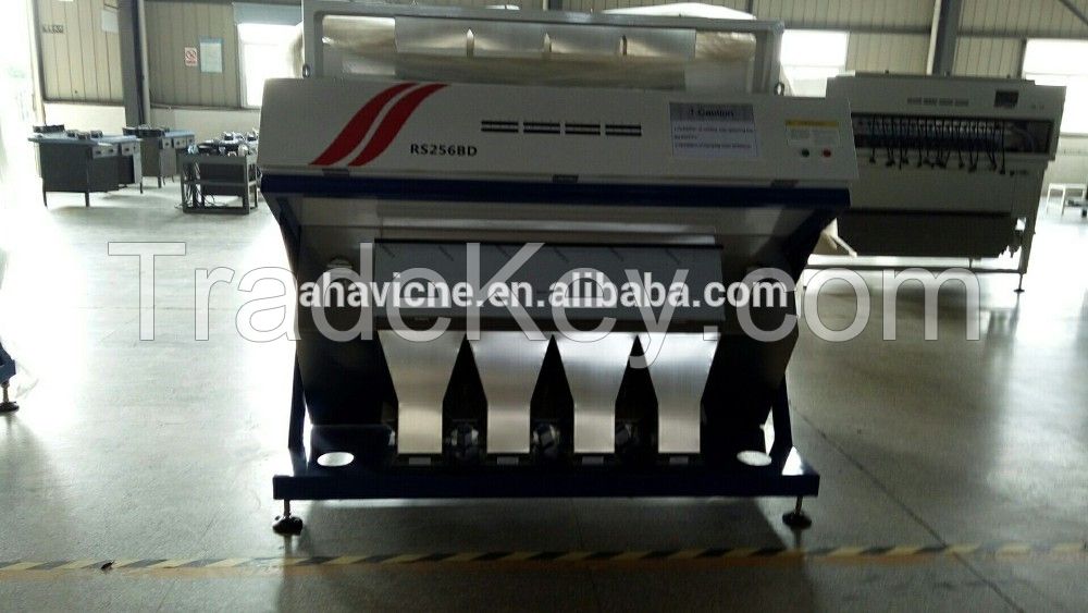 Grain color sorter for rice or grain or beans color sorter machine with low price and high quality