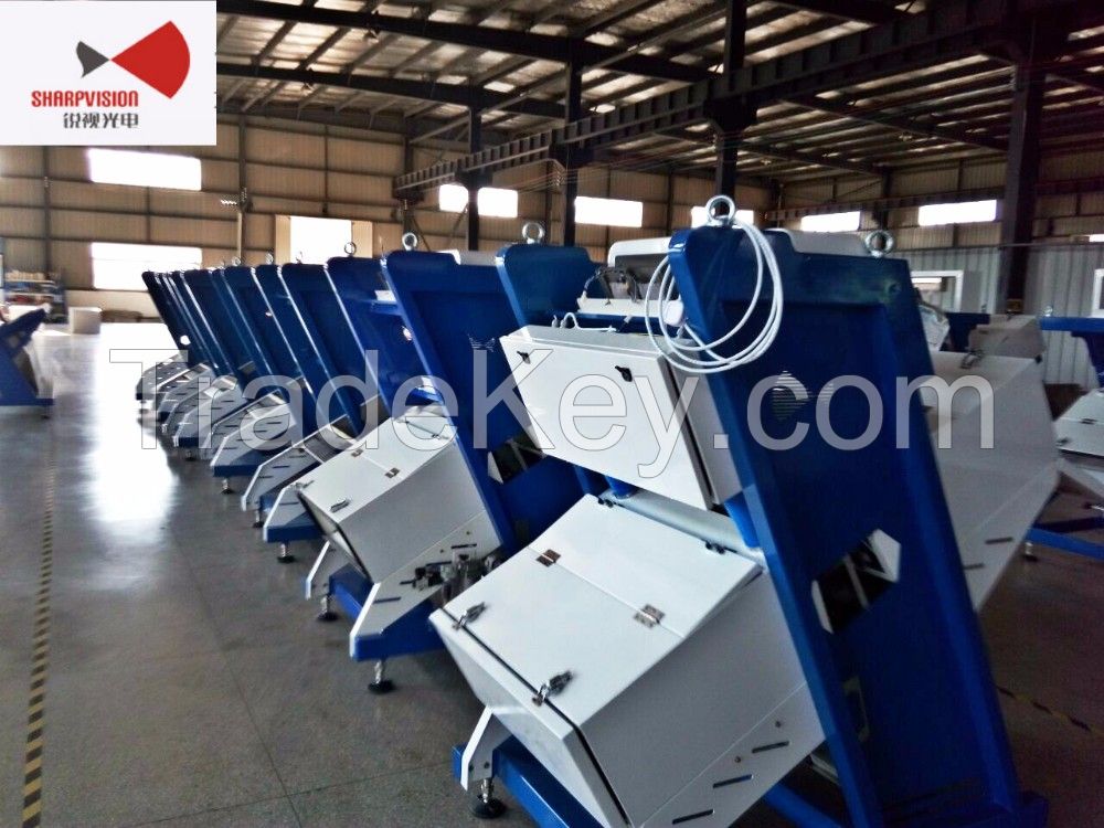 Grain color sorter for rice or grain or beans color sorter machine with low price and high quality