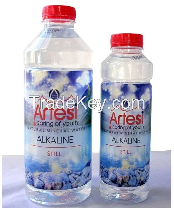 Alkaline mineral springwater