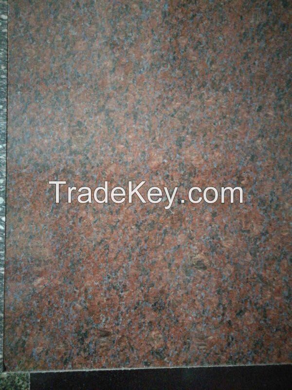 Quarry Owner-Big Red Granite Blocks in Stock