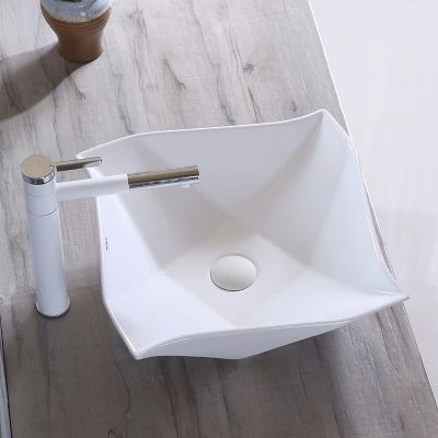 2018 bathroom latest design wash hand sink with white color