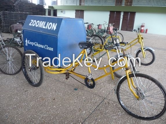 Assembled Tricycle/sanitation vehicle/Trishaw/Pedicab