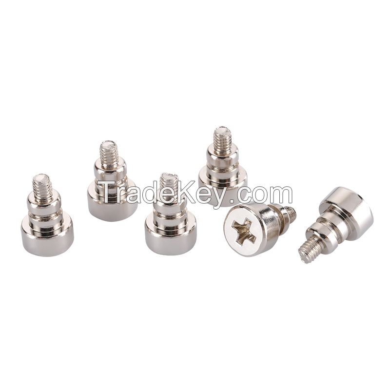 Professional Precision Nickel Plated Knurled Thumb Screw For Wood