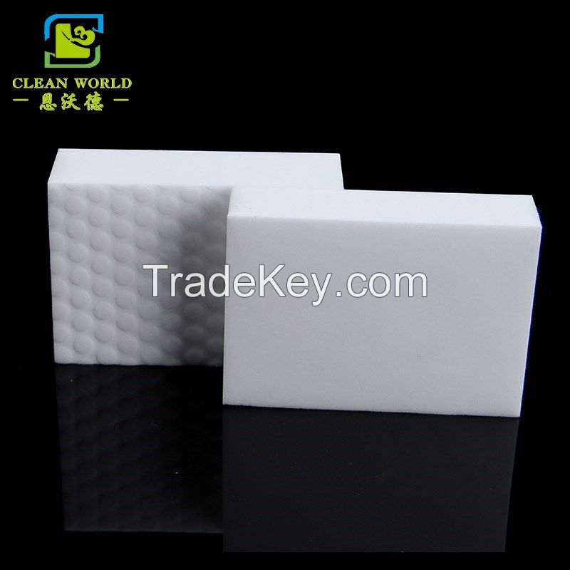 compressed magic melamine sponge with pu of daily necessity product