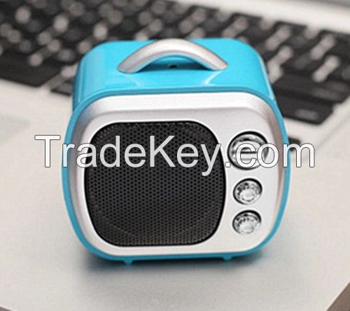 2017 New Model! TV Shape Wireless Portable Smart Bluetooth mini Speaker