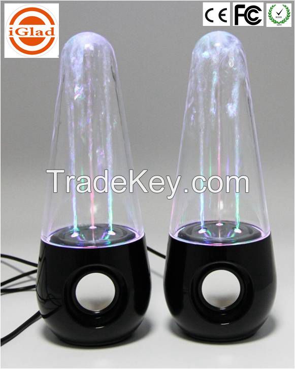 WATER DANCING LED LIGHT CUBOID WIRELESS BLUE TOOTH SPEAKER