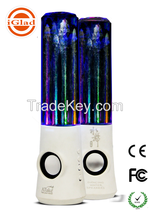 WATER DANCING LED LIGHT CUBOID WIRELESS BLUE TOOTH SPEAKER