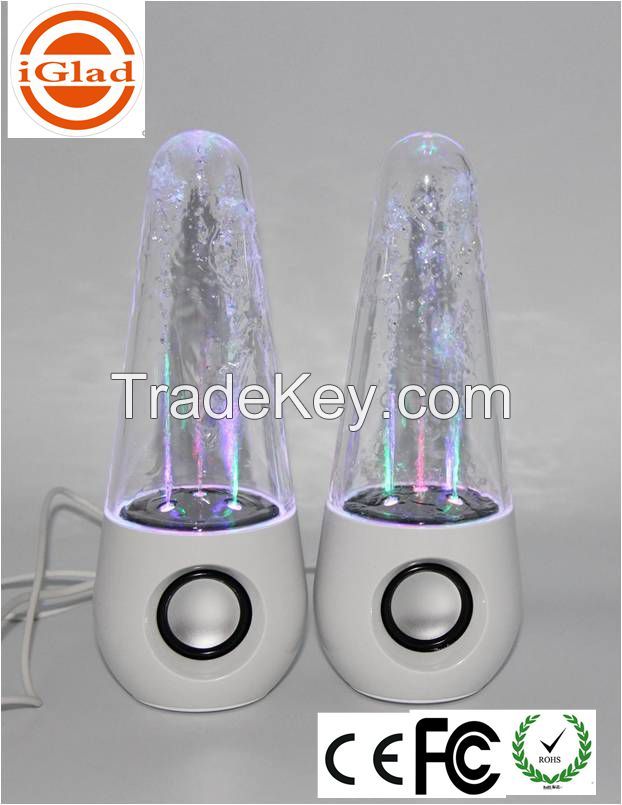 WATER DANCING LED LIGHT CUBOID WIRELESS BLUE TOOTH SPEAKER