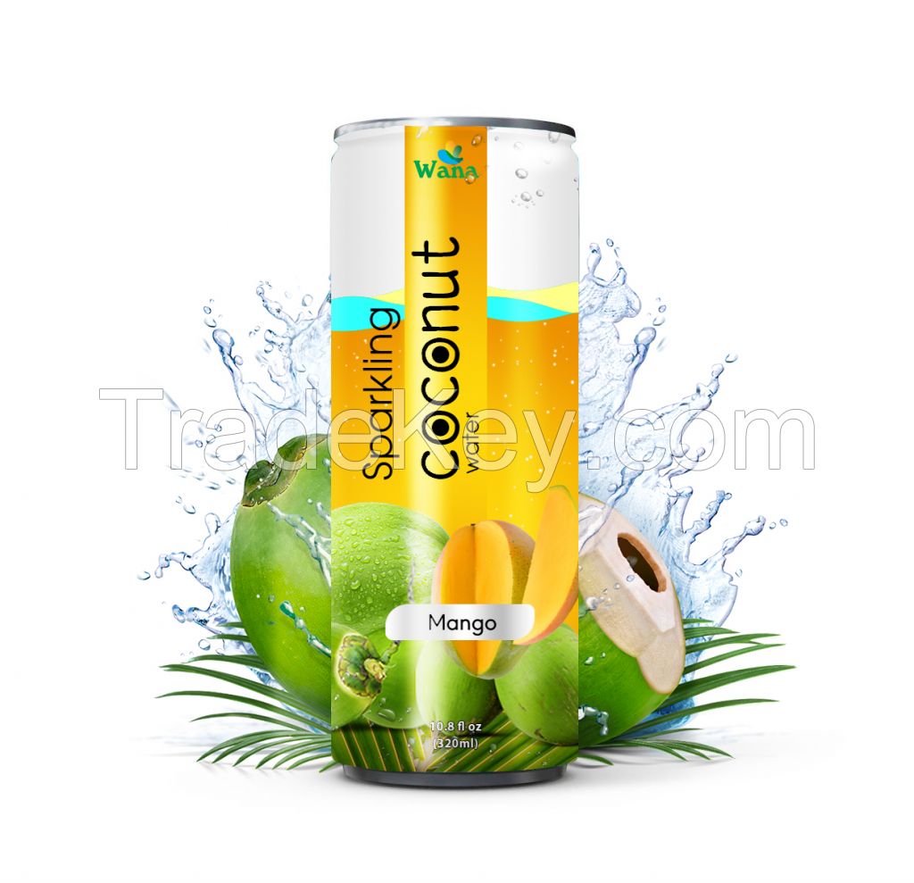 Sparkling Coconut Water Drink in 320ml Can