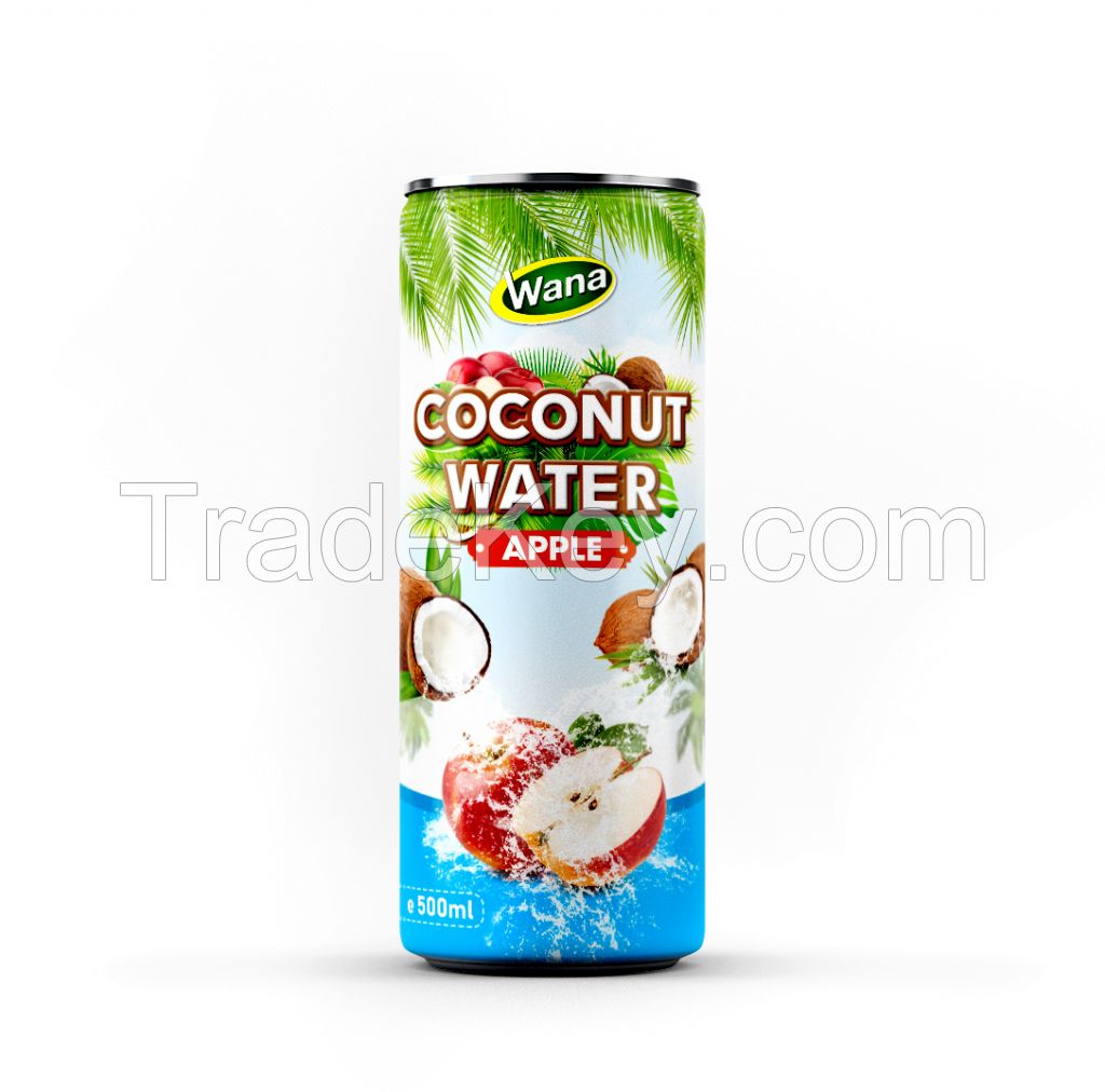 Coconut water Drink with Optional Flavor in 500ml Can