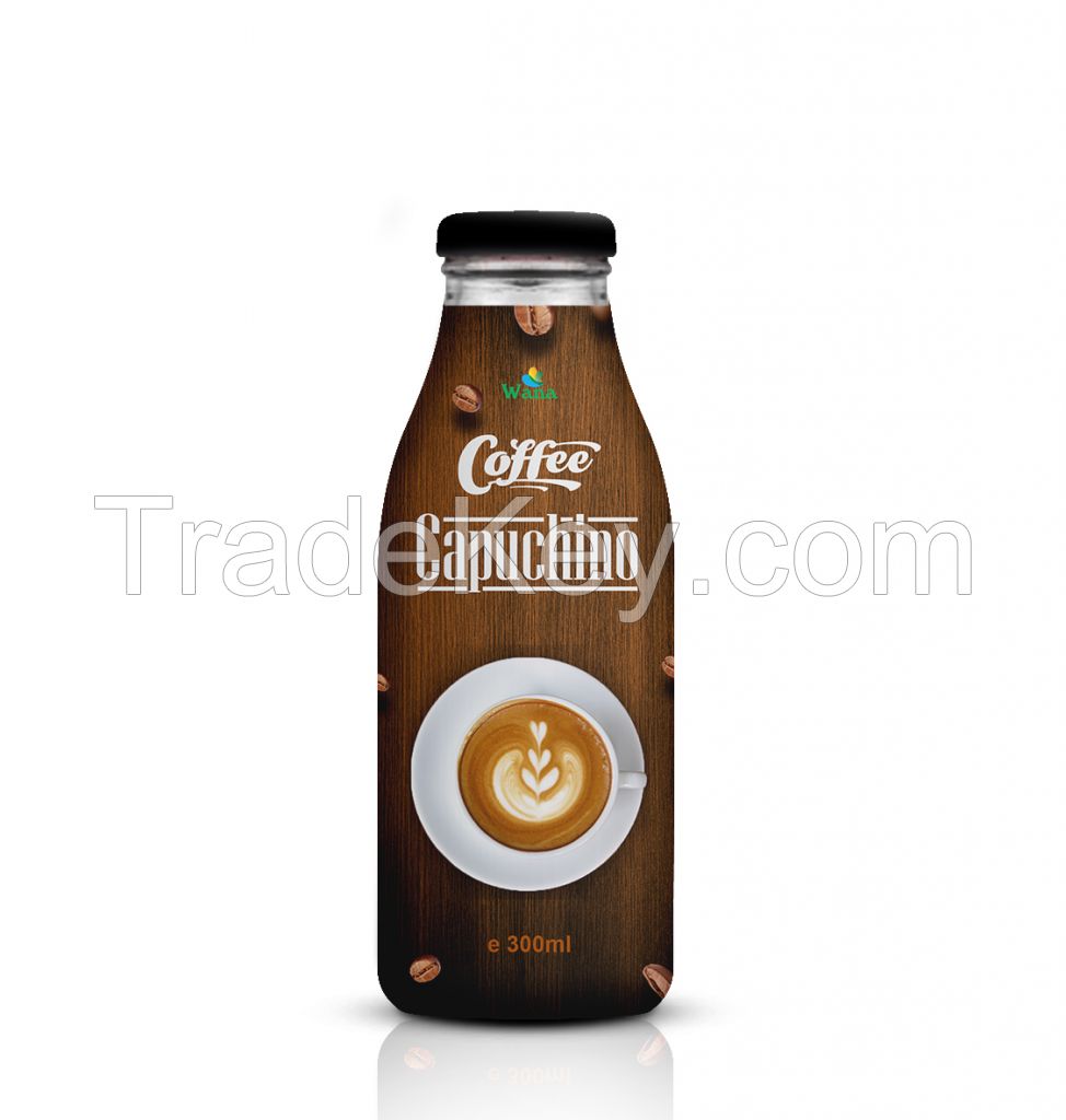 Wana Coffee Drink in 300ml Glass Bottle