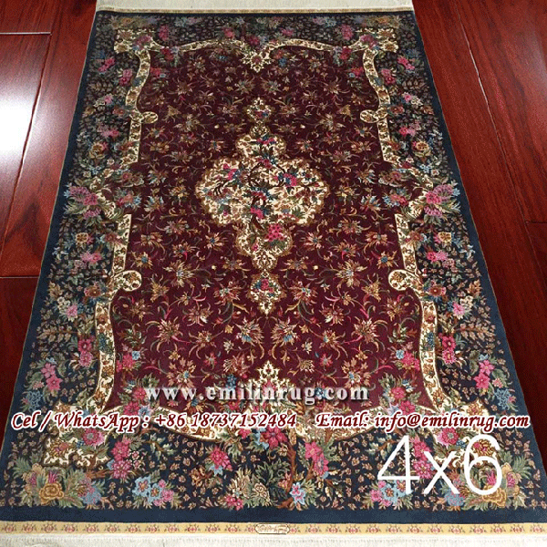 Chinese Silk Rug