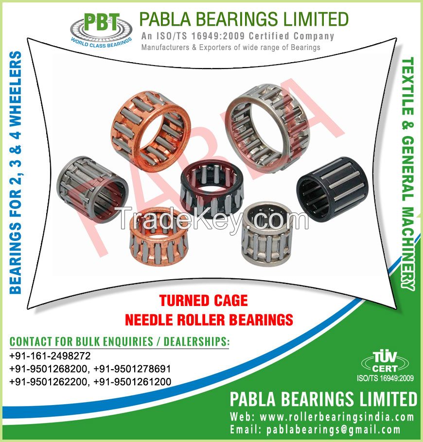 needles for needle roller bearings manufacturers in India