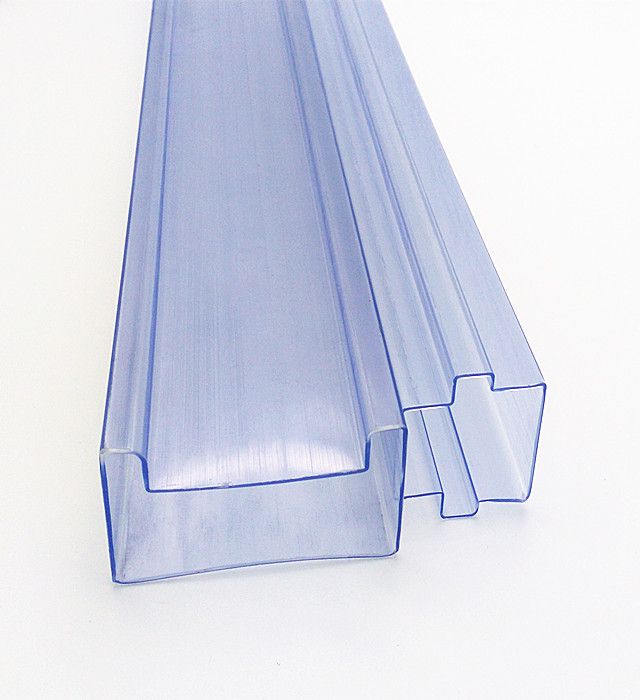 thin plastic tube IC packing tube in PVC material