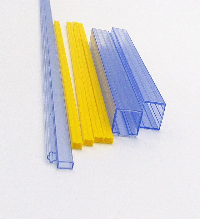 colored plastic tube in PVC material China manufacturer