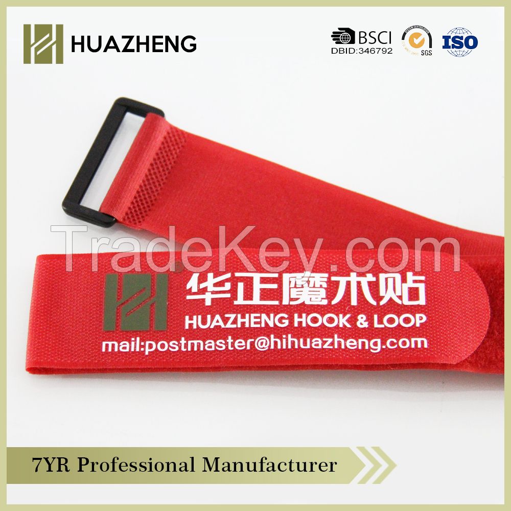 100%Nylon Fastener Luggage Strap Hook and Loop