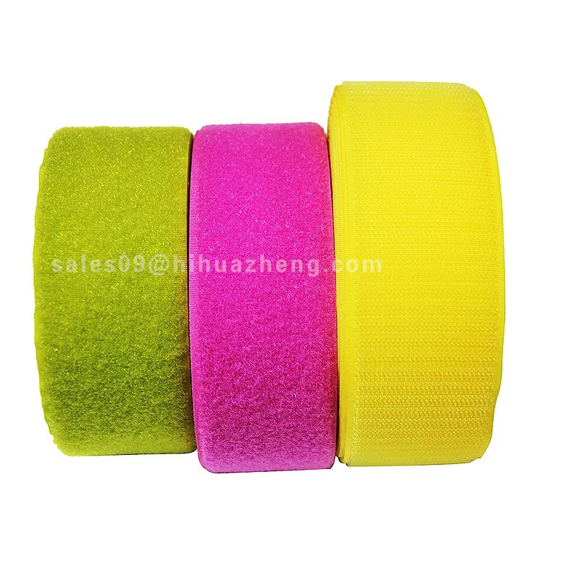 High quality 100%Nylon colorful hook and loop