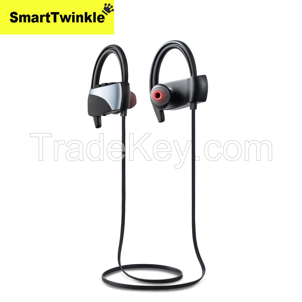 High Quality Waterproof Hifi Stereo Earphones Bluetooth Headphones Wireless With MIC