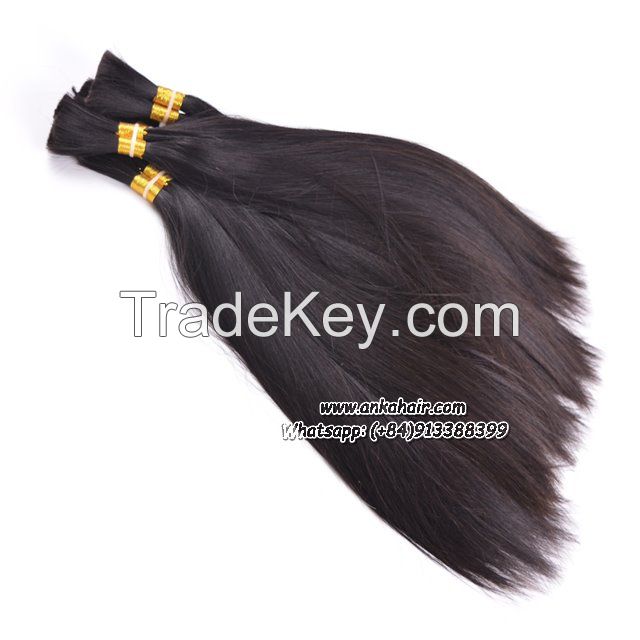 Super double drawn silky straight hair, 100% top quality virgin hair, Vietnam hair