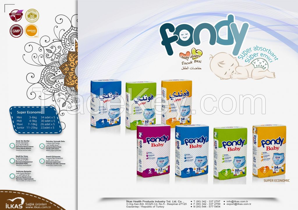 Premium Quality Cheap Price Turkish Baby Diapers