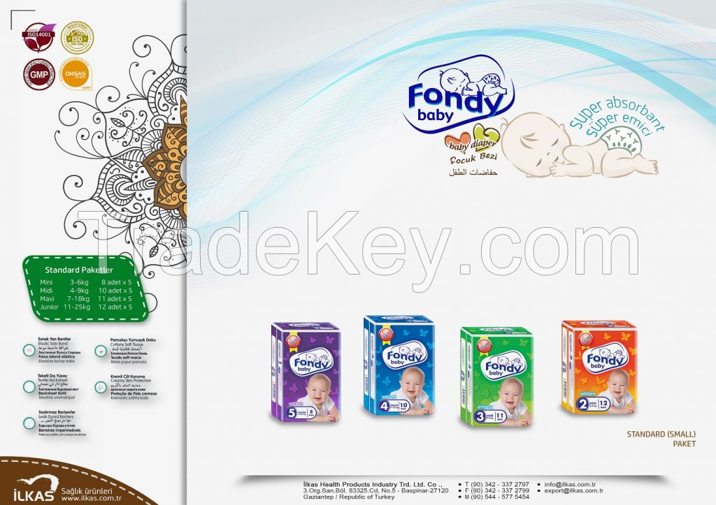 Premium Quality Cheap Price Turkish Baby Diapers