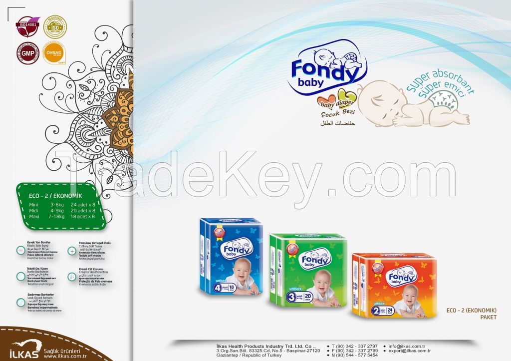 Premium Quality Cheap Price Turkish Baby Diapers