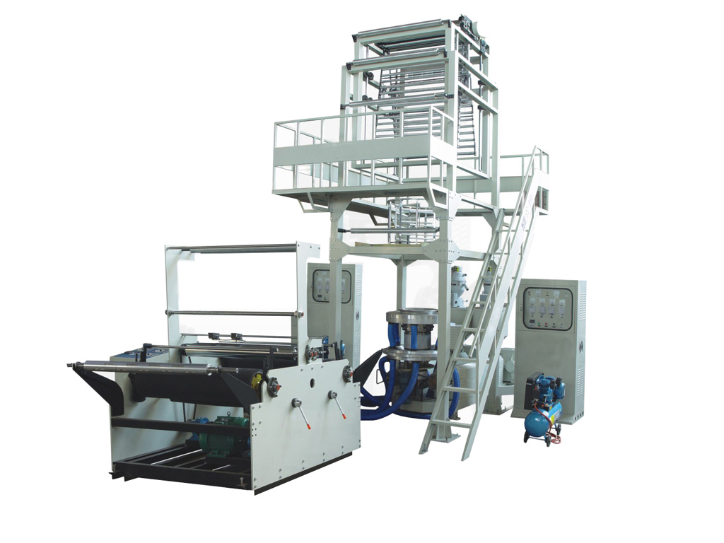 Double-layer Co-extrusion Rotary Die-head Film Blowing Machine