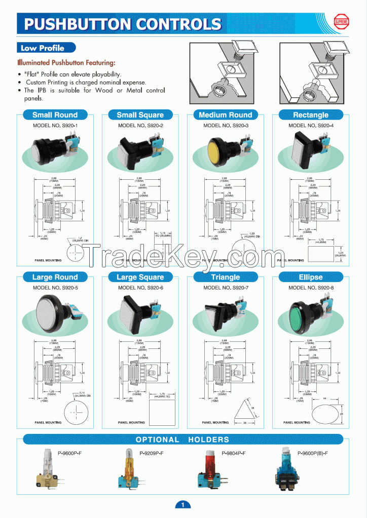 Illuminated Push Button Series 1