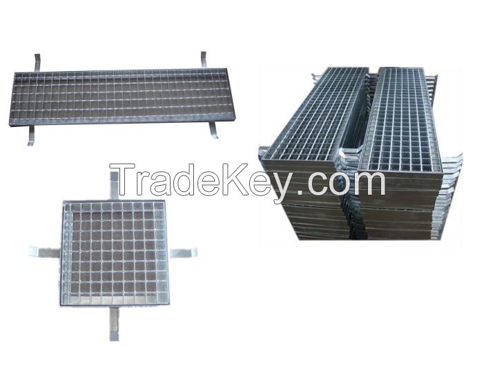 Galvanized steel grating